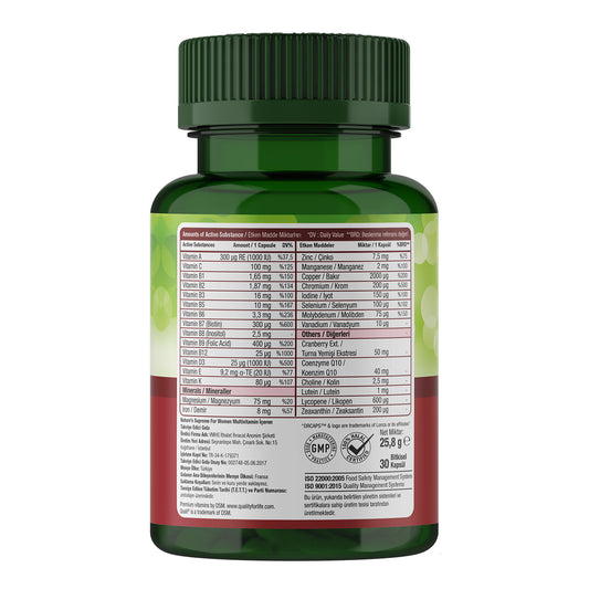 Nature's Supreme Multivitamin for Women