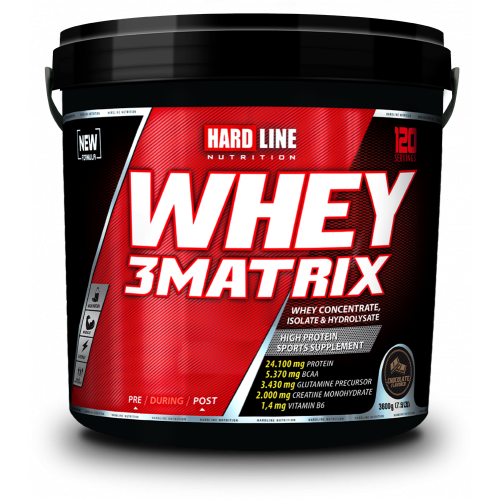 Hardline Whey 3Matrix 3600 Gr