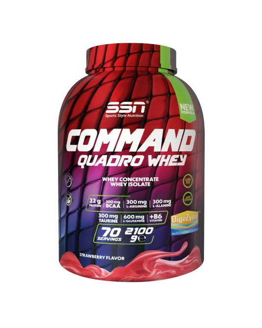 SSN Command Quadro Whey 2100Gr Protein Tozu