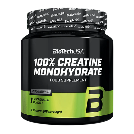 BioTechUSA 100% Creatine Monohydrate - 300 gr Aromasız