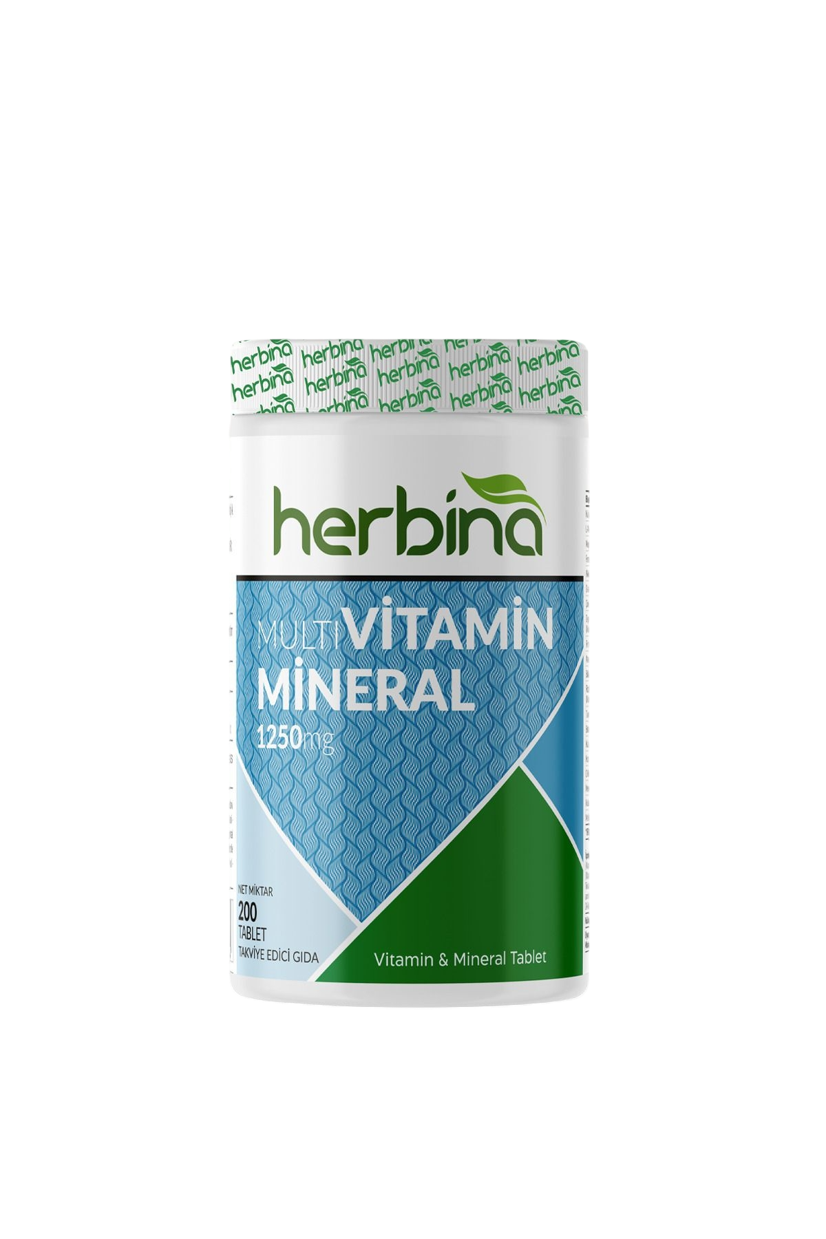 Herbina Multivitamin Mineral 1250mg 200 Tablet