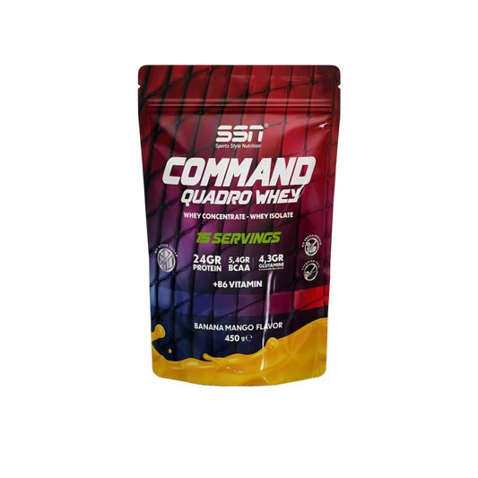 SSN Command Quadro Whey 450Gr Doypack Protein Tozu