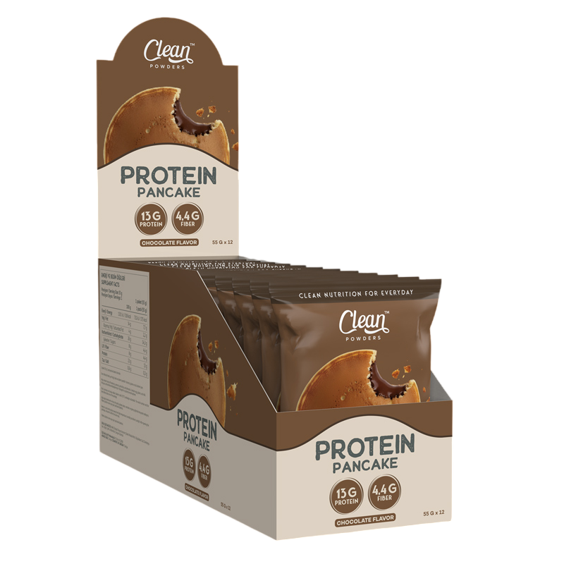Clean Powders Protein Pancake 55g x 12 Adet
