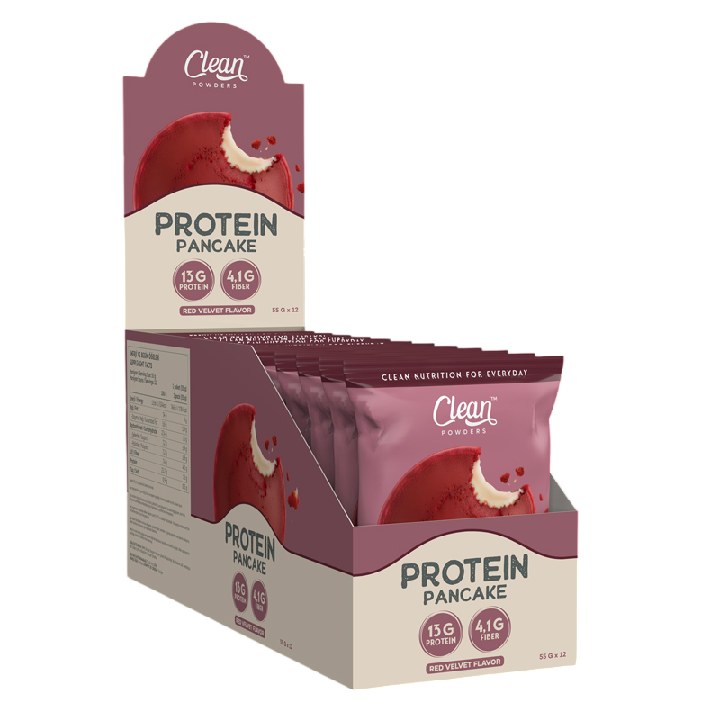 Clean Powders Protein Pancake 55g x 12 Adet