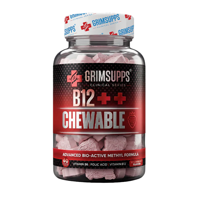 B12++ 1000 mcg ÇİĞNENEBİLİR 60 TABLET – ÇİLEK AROMALI