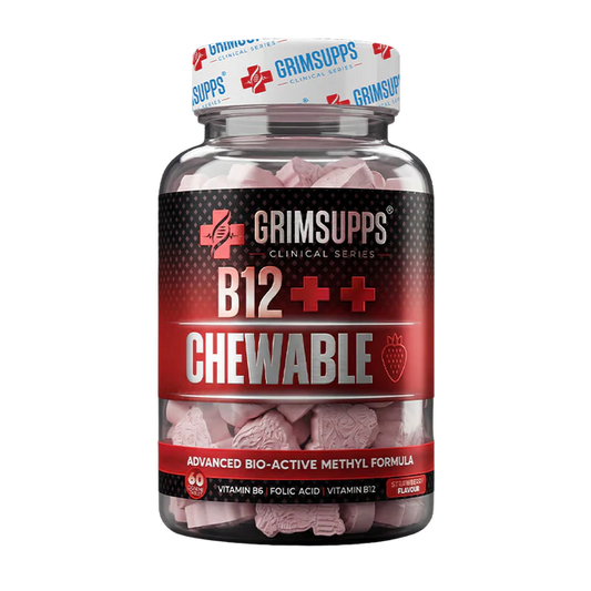 B12++ 1000 mcg ÇİĞNENEBİLİR 60 TABLET – ÇİLEK AROMALI