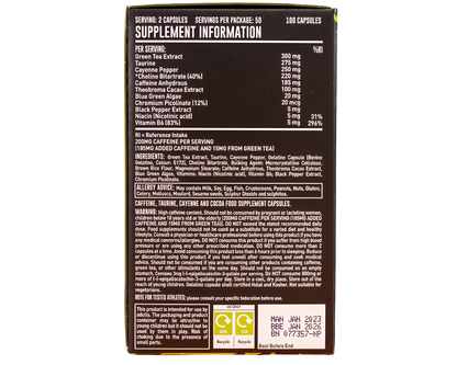 Grenade BLACK OPS 100 Kapsül