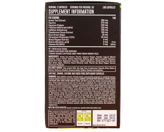 Grenade BLACK OPS 100 Kapsül