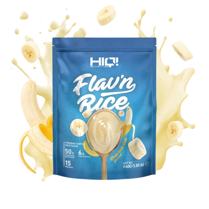 HIQ Nutrition Flav'n Rice Pirinç Kreması 840 Gr