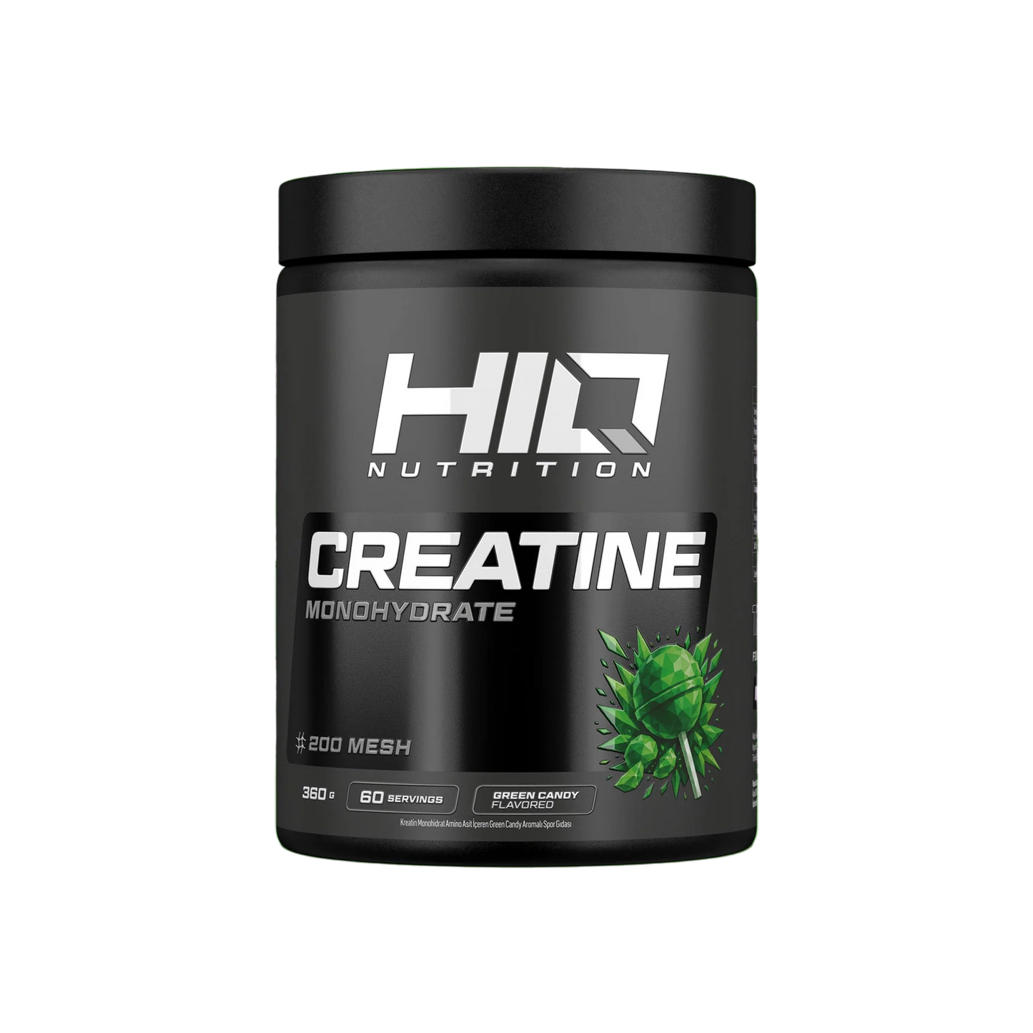 HIQ Nutrition Creatine Monohydrate 360g Aromalı