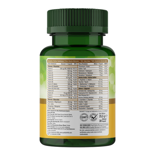 Nature's Supreme Multivitamin for Men