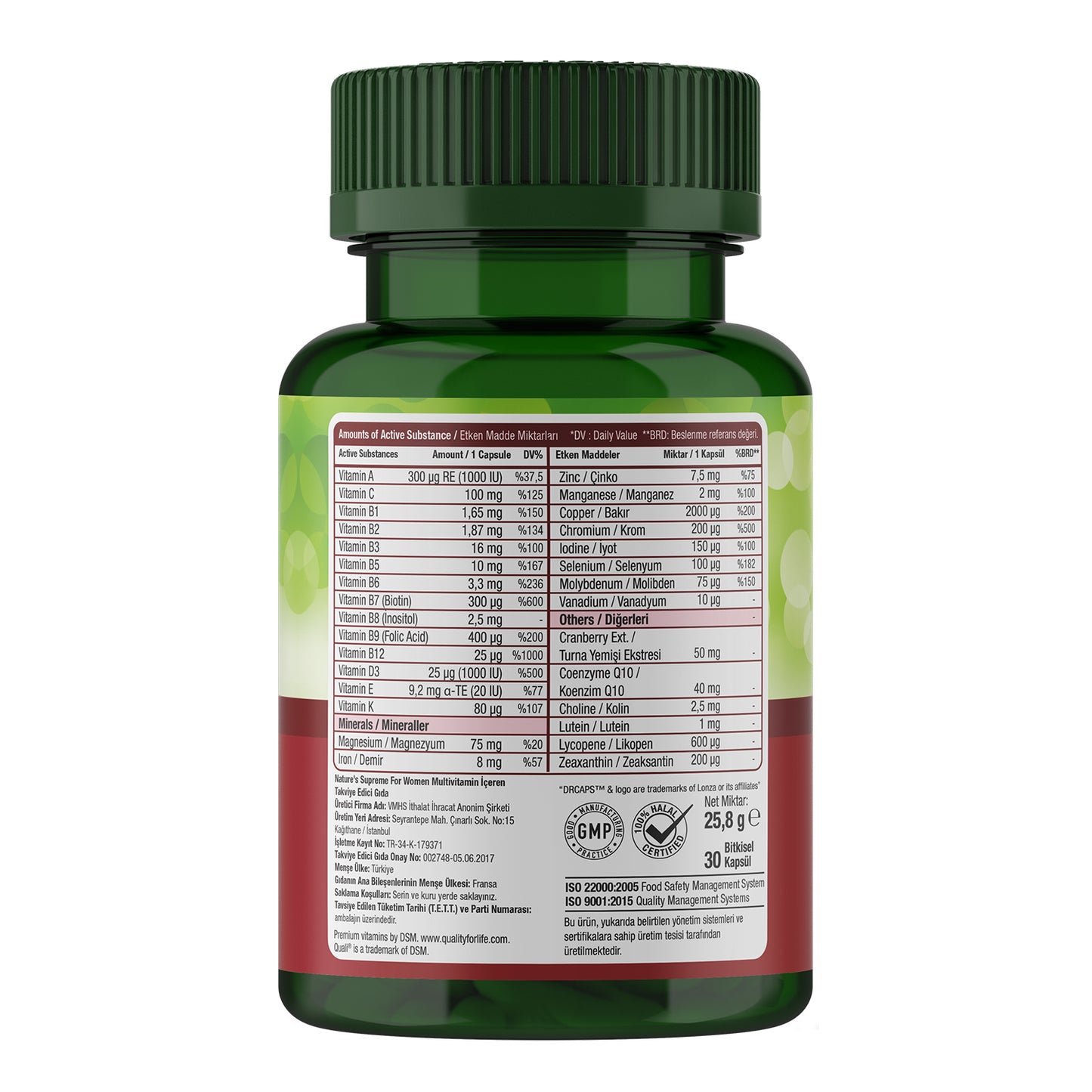 Nature's Supreme Multivitamin for Women