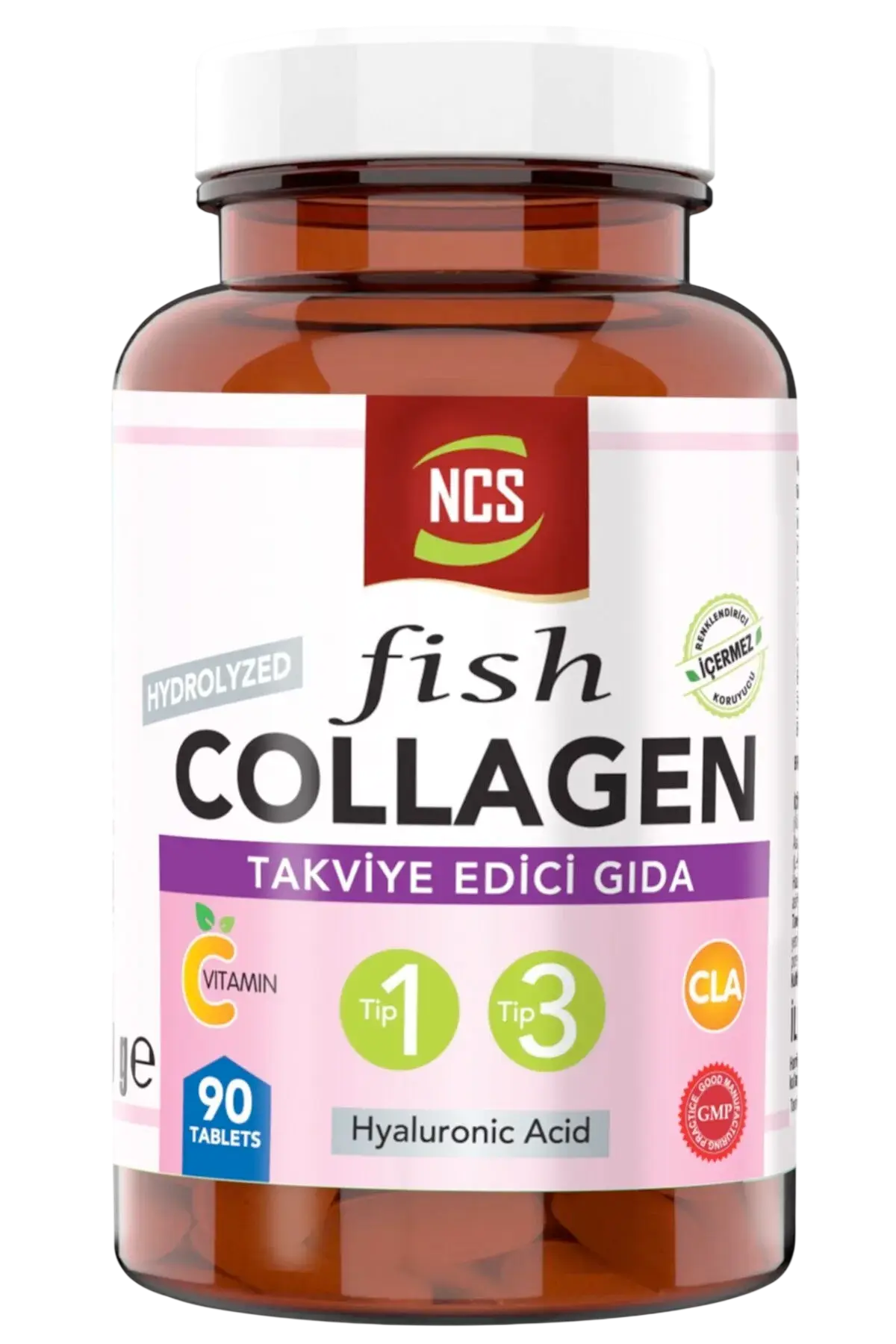 NCS Collagen Tip 1-3 Balık Kolajen CLA 90 Tablet