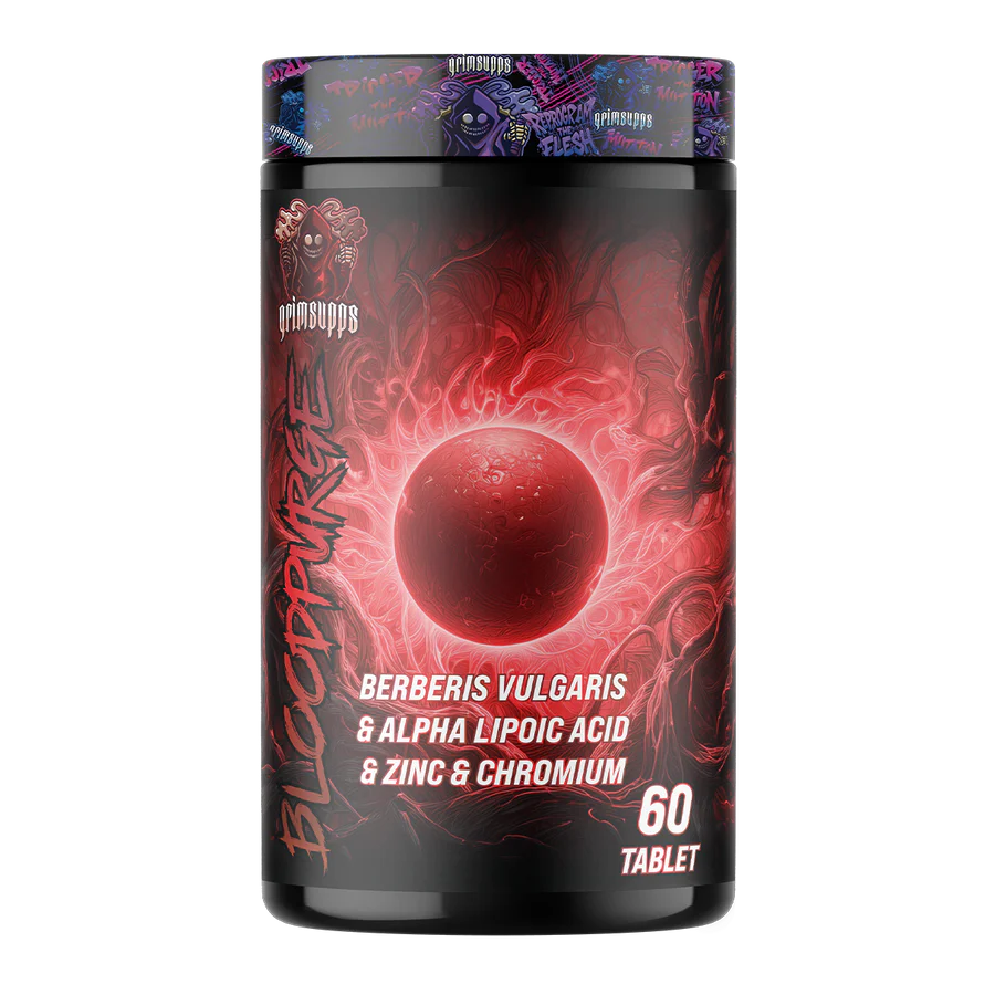 BLOODPURE BERBERIN BERBERIS VULGARIS & ALPHA LIPOIC ACID & ZINC & CHROMIUM 60 TABLETS