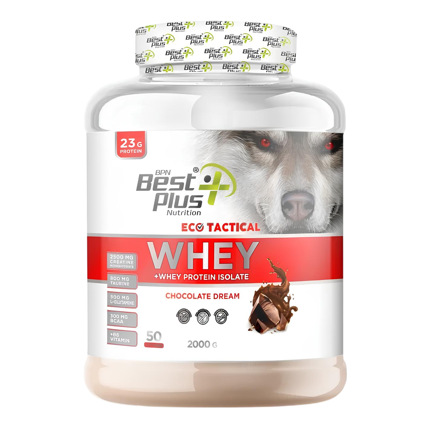 BPN Best Plus Nutrition Eco Tactical Whey 2000 Gr Protein Tozu