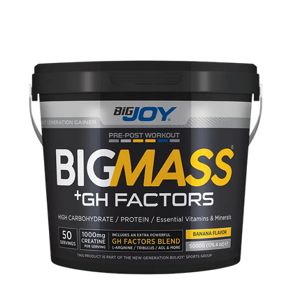 Bigjoy BIGMASS Gainer GH FACTORS 5000 Gr
