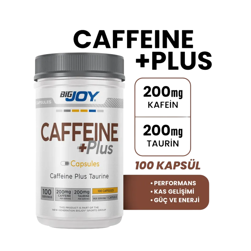 Big Joy Caffeine Plus+ 100 Kapsül