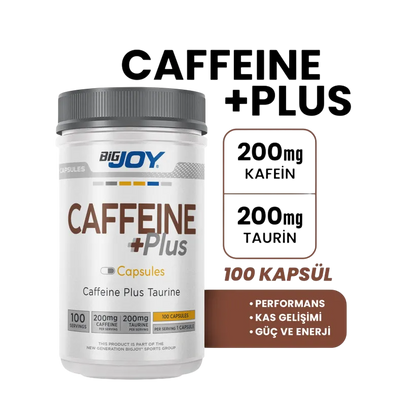 Big Joy Caffeine Plus+ 100 Kapsül
