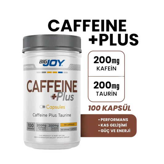 Big Joy Caffeine Plus+ 100 Kapsül