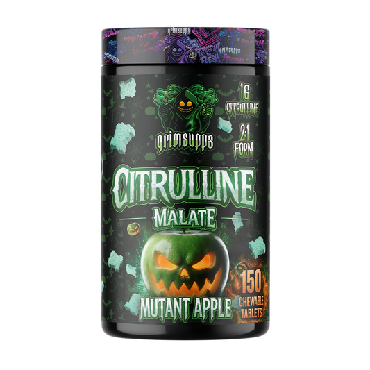 Grimsupps Citrulline Malate MUTANT APPLE Aromalı 150 Chew Tablets