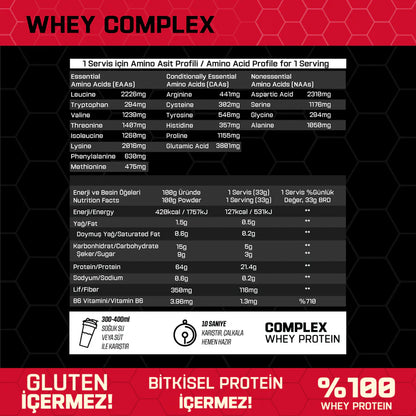 WHEY PROTEIN COMPLEX 500 GR