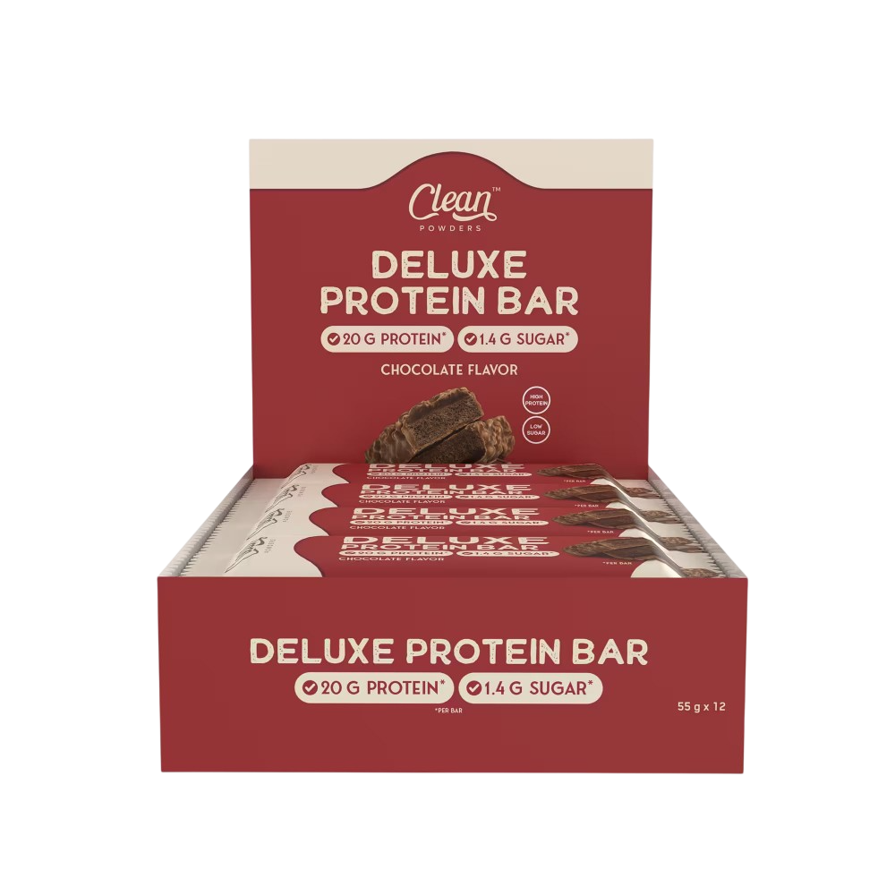 Clean Powders Deluxe Protein Bar 55g x 12 Adet