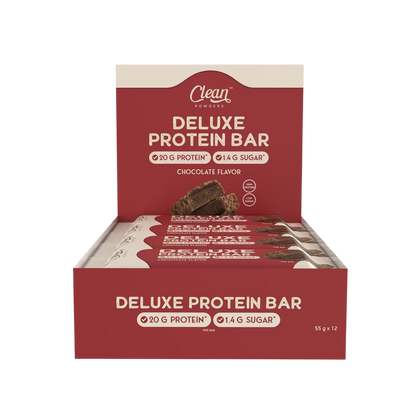 Clean Powders Deluxe Protein Bar 55g x 12 Adet
