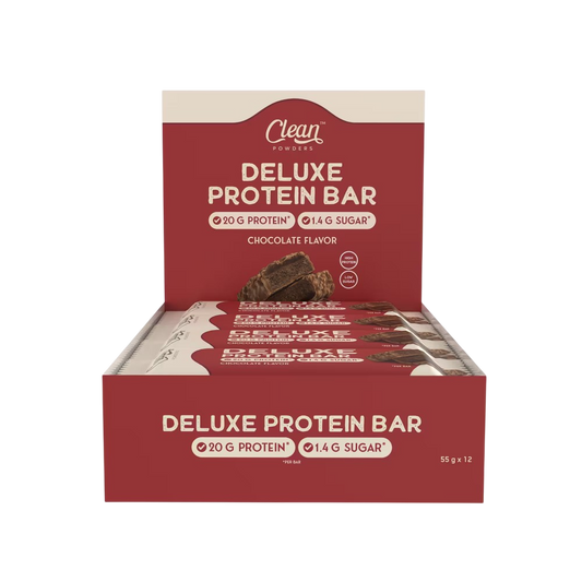 Clean Powders Deluxe Protein Bar 55g x 12 Adet