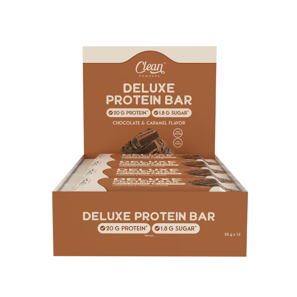 Clean Powders Deluxe Protein Bar 55g x 12 Adet