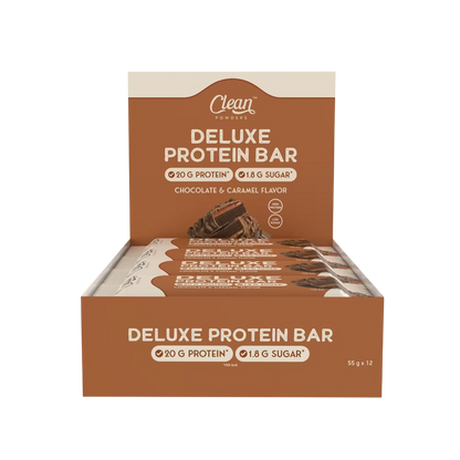 Clean Powders Deluxe Protein Bar 55g x 12 Adet