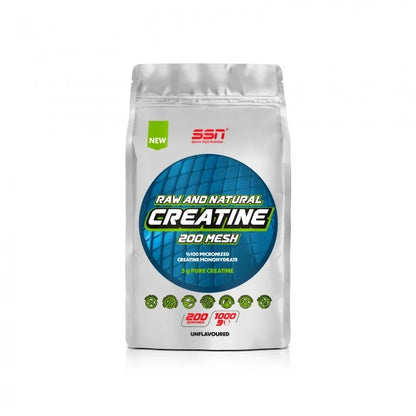 SSN Raw and Natural Creatine 1000gr