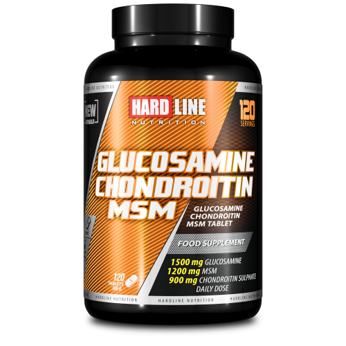 Hardline Glucosamine Chondroitin MSM 120 Tablet