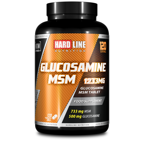 Hardline Glucosamine MSM 120 Tablet