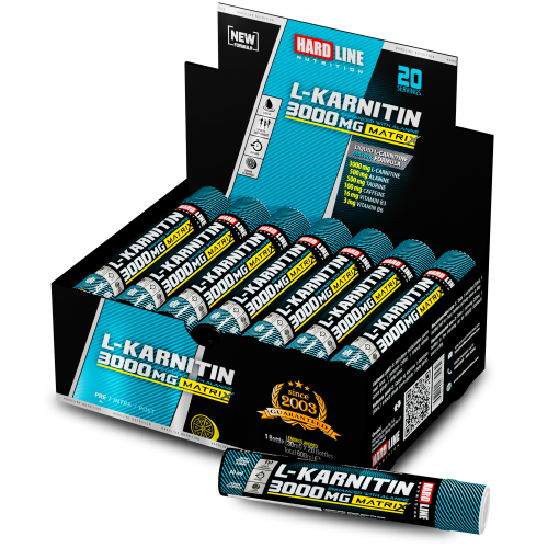 Hardline L-Karnitin Matrix 3000mg 20/7/1 Adet (30mL)