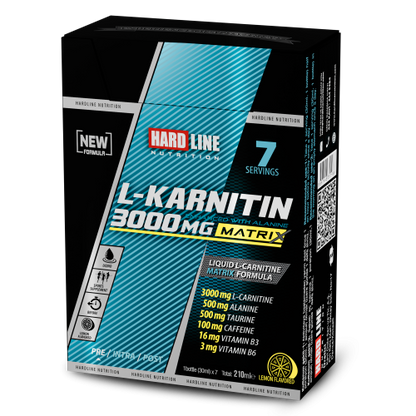 Hardline L-Karnitin Matrix 3000mg 20/7/1 Adet (30mL)