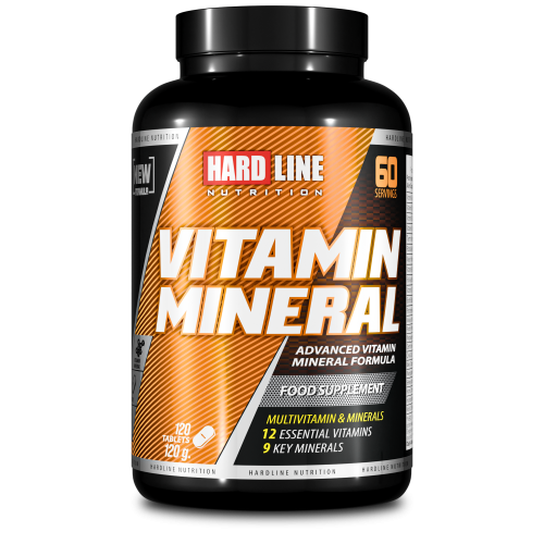 Hardline Vitamin Mineral 120 Tablet