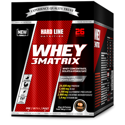 Hardline Whey 3Matrix (Saşe)