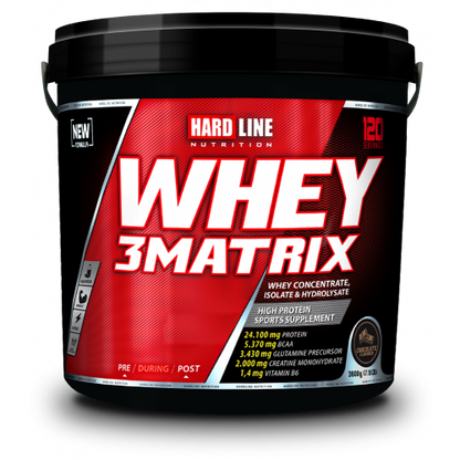 Hardline Whey 3Matrix 3600 Gr