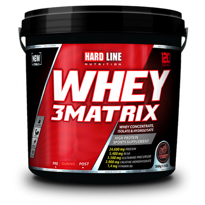 Hardline Whey 3Matrix 3600 Gr