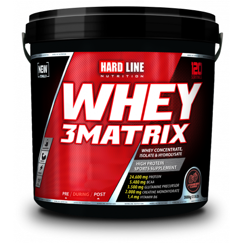 Hardline Whey 3Matrix 3600 Gr