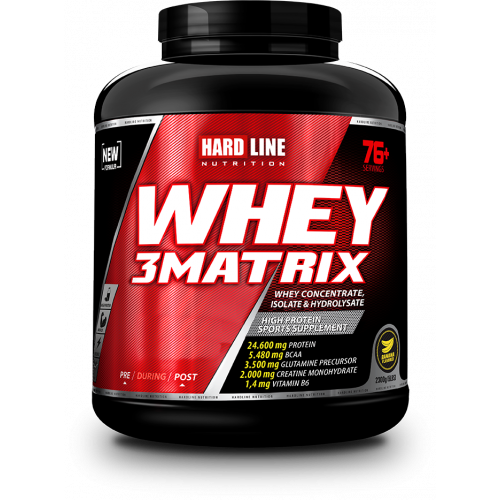 Hardline Whey 3 Matrix 2300 Gr
