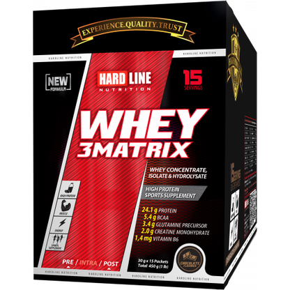Hardline Whey 3Matrix (Saşe)