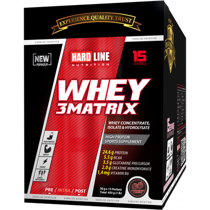 Hardline Whey 3Matrix (Saşe)