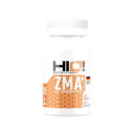 HIQ Nutrition ZMA+ 60 Kapsül