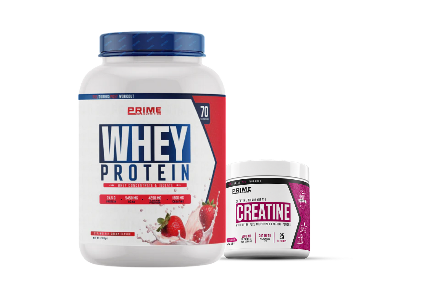 PRIME NUTRITION WHEY PROTEIN & CREATINE INDIRIMLI SET