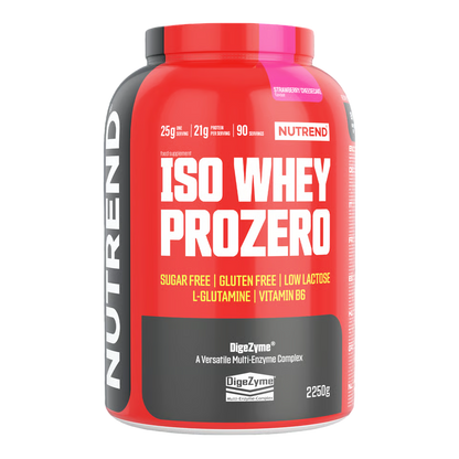 Nutrend Isolate Whey İzole Protein Tozu Prozero 2250 Gr