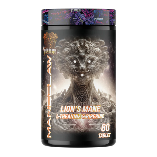 MANECLAW LION'S MANE L-THEANINE & PIPERINE 60 TABLETS