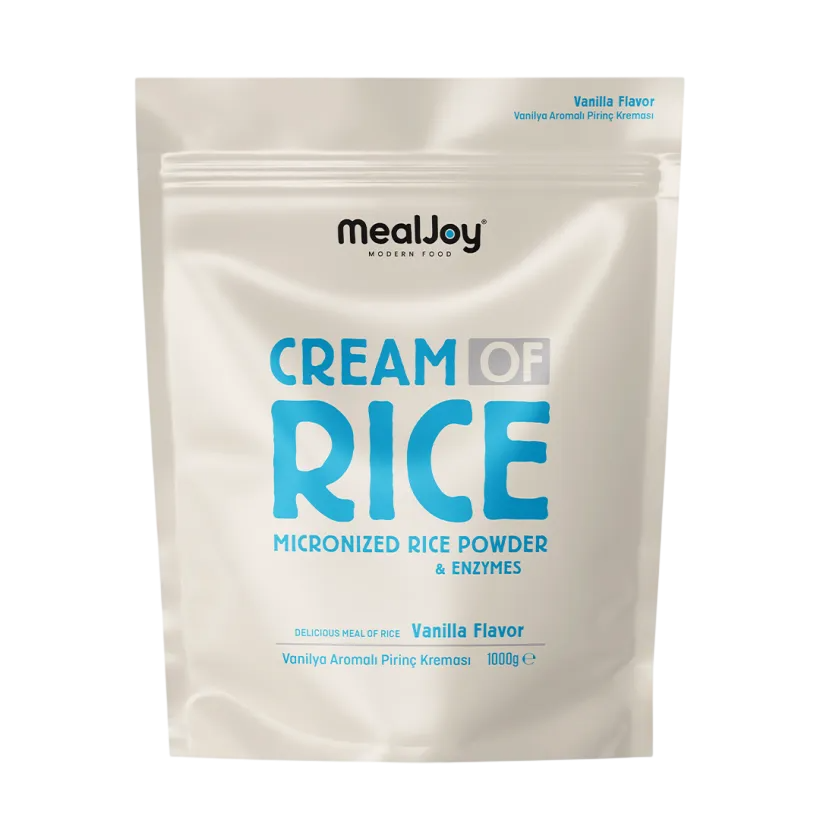 Mealjoy Cream Of Rice Pirinç Unu Kreması 1000 Gr (3 Aroma)