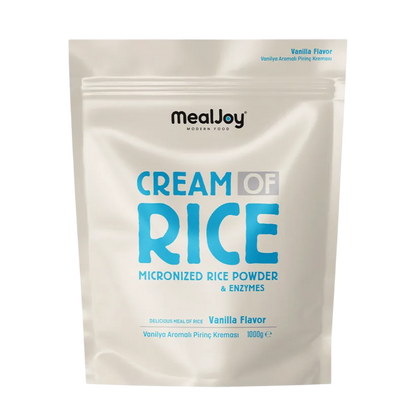 Mealjoy Cream Of Rice Pirinç Unu Kreması 1000 Gr (3 Aroma)