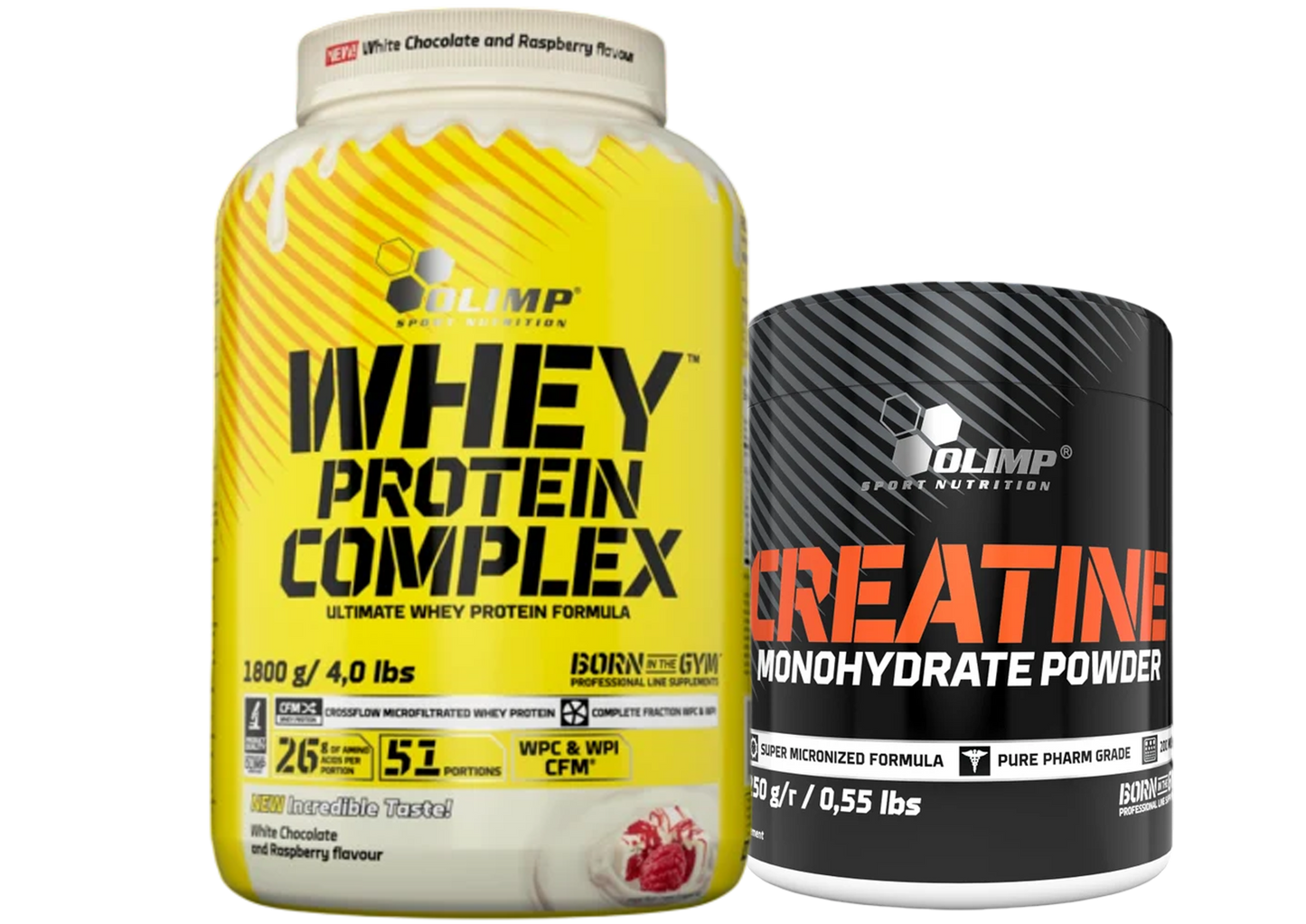OLIMP WHEY PROTEIN COMPLEX & CREATINE SUPER MICRONIZED SET
